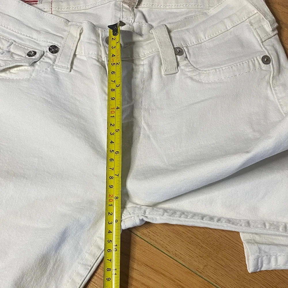 True Religion White Skinny Jeans - Women's Stretch Denim #4 - Picture 8 of 11